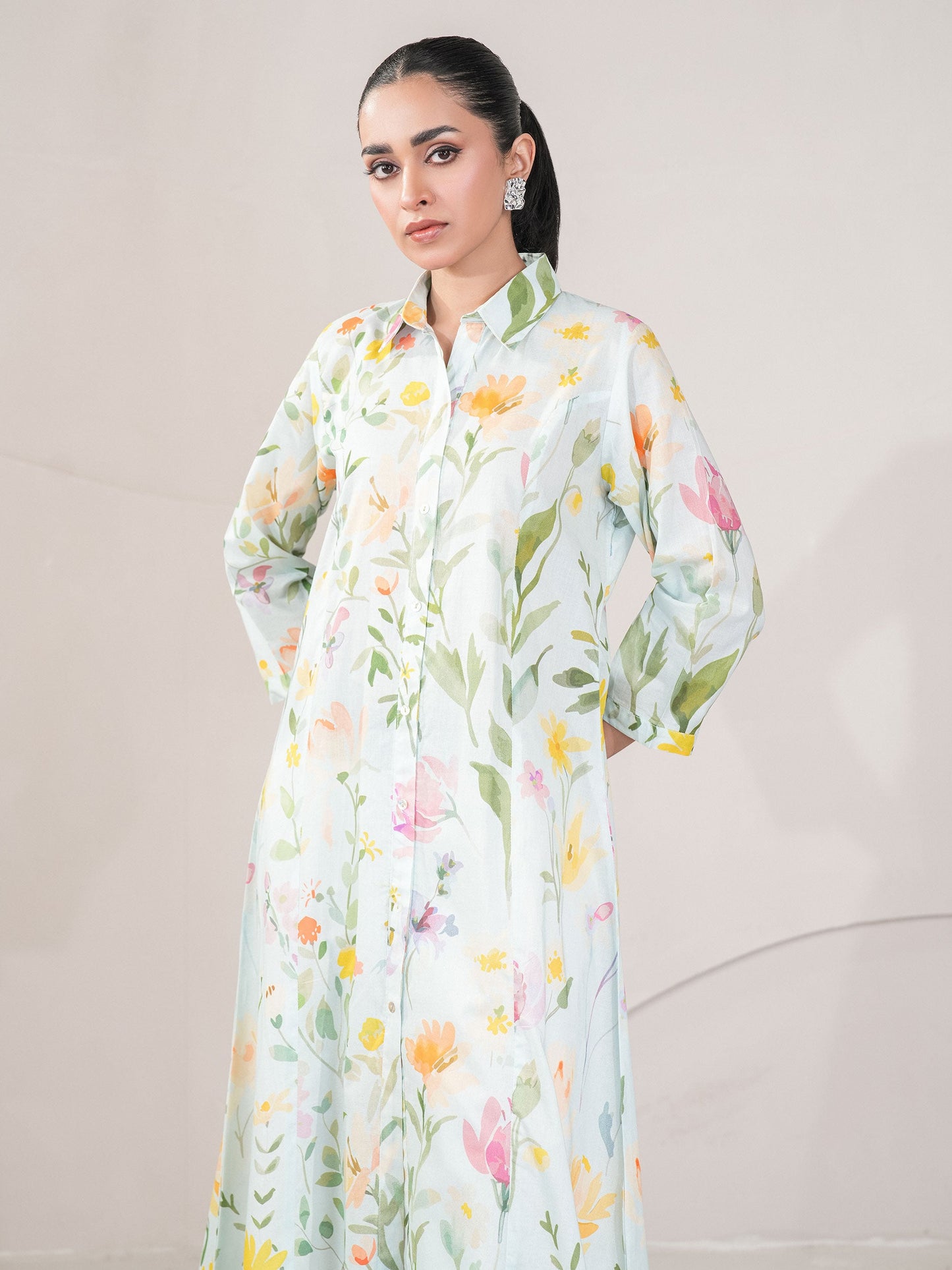 Lawn Shirt-Printed (Unstitched)