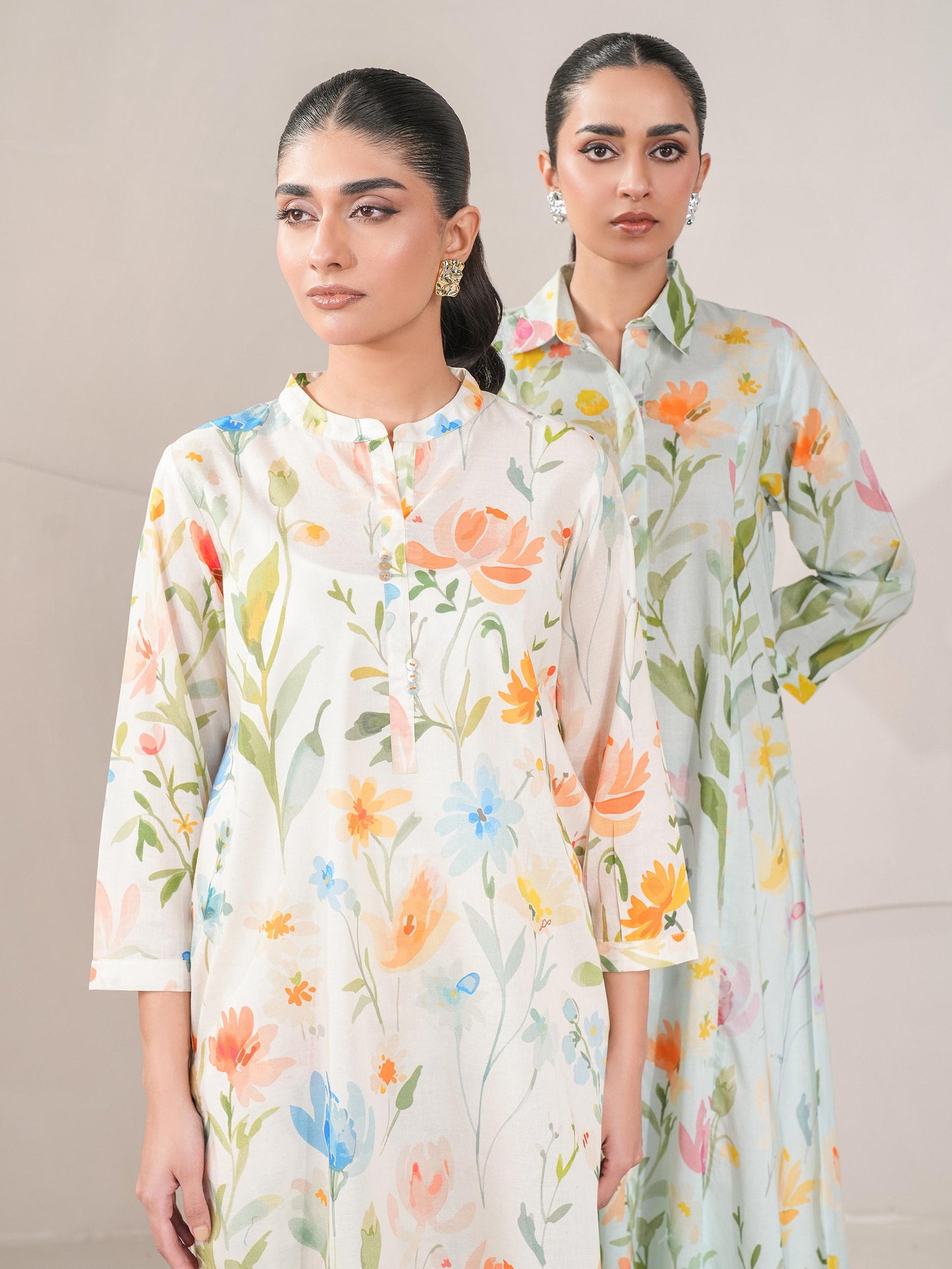 Lawn Shirt-Printed (Unstitched)