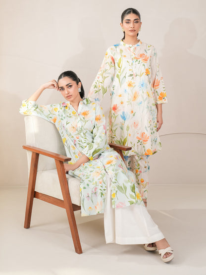 Lawn Shirt-Printed (Unstitched)