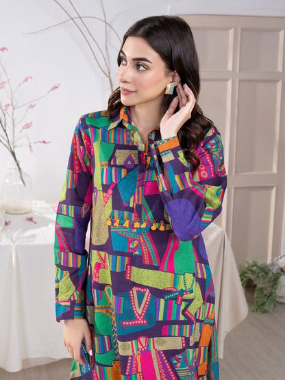 Khaddar Shirt-Printed(Unstitched)