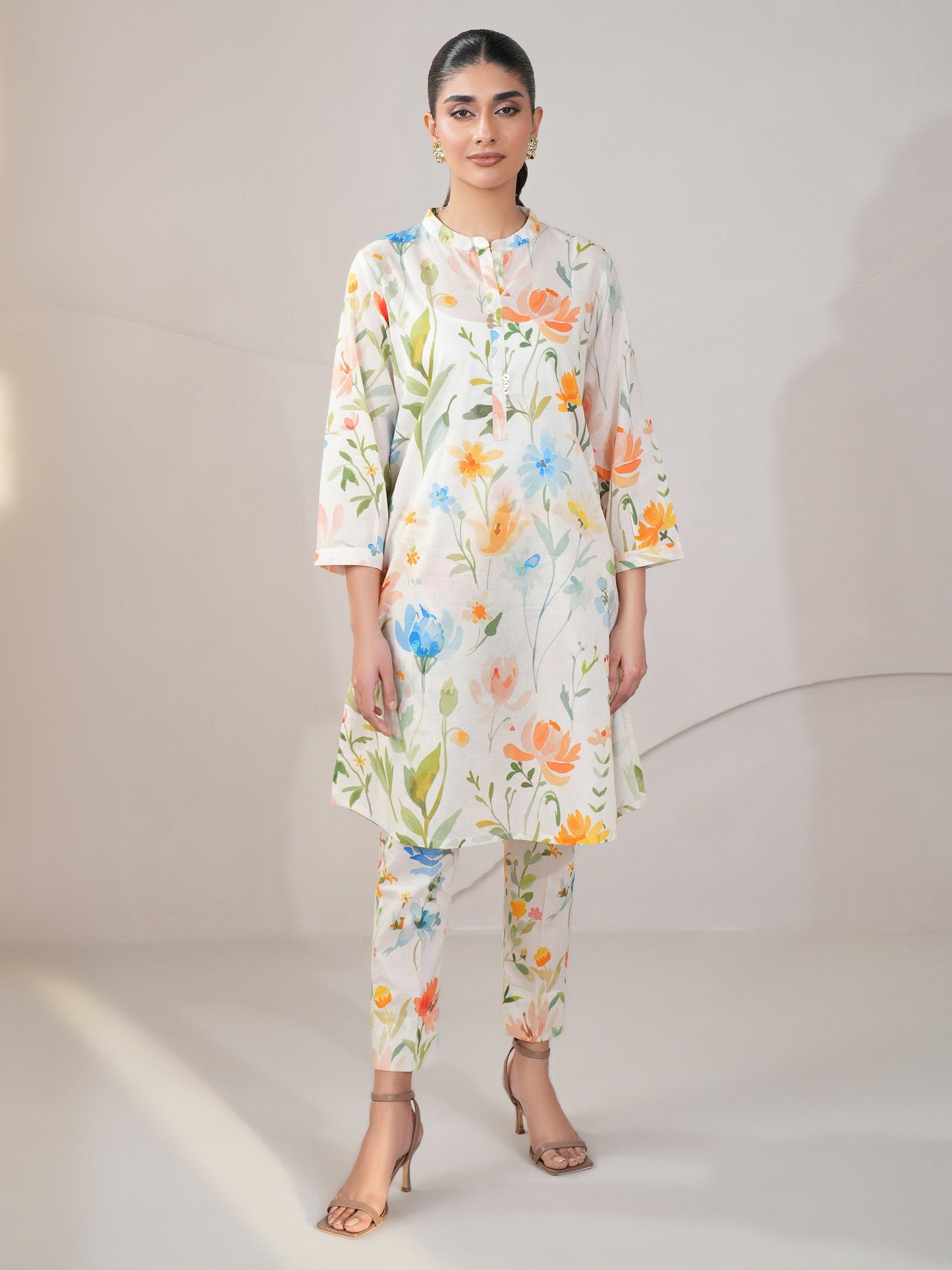Lawn Shirt-Printed (Unstitched)