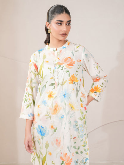 Lawn Shirt-Printed (Unstitched)