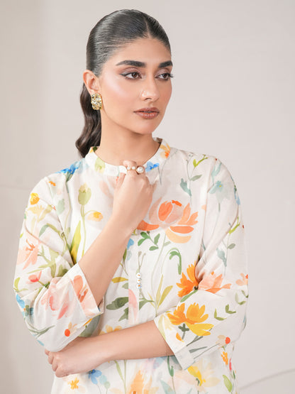 Lawn Shirt-Printed (Unstitched)