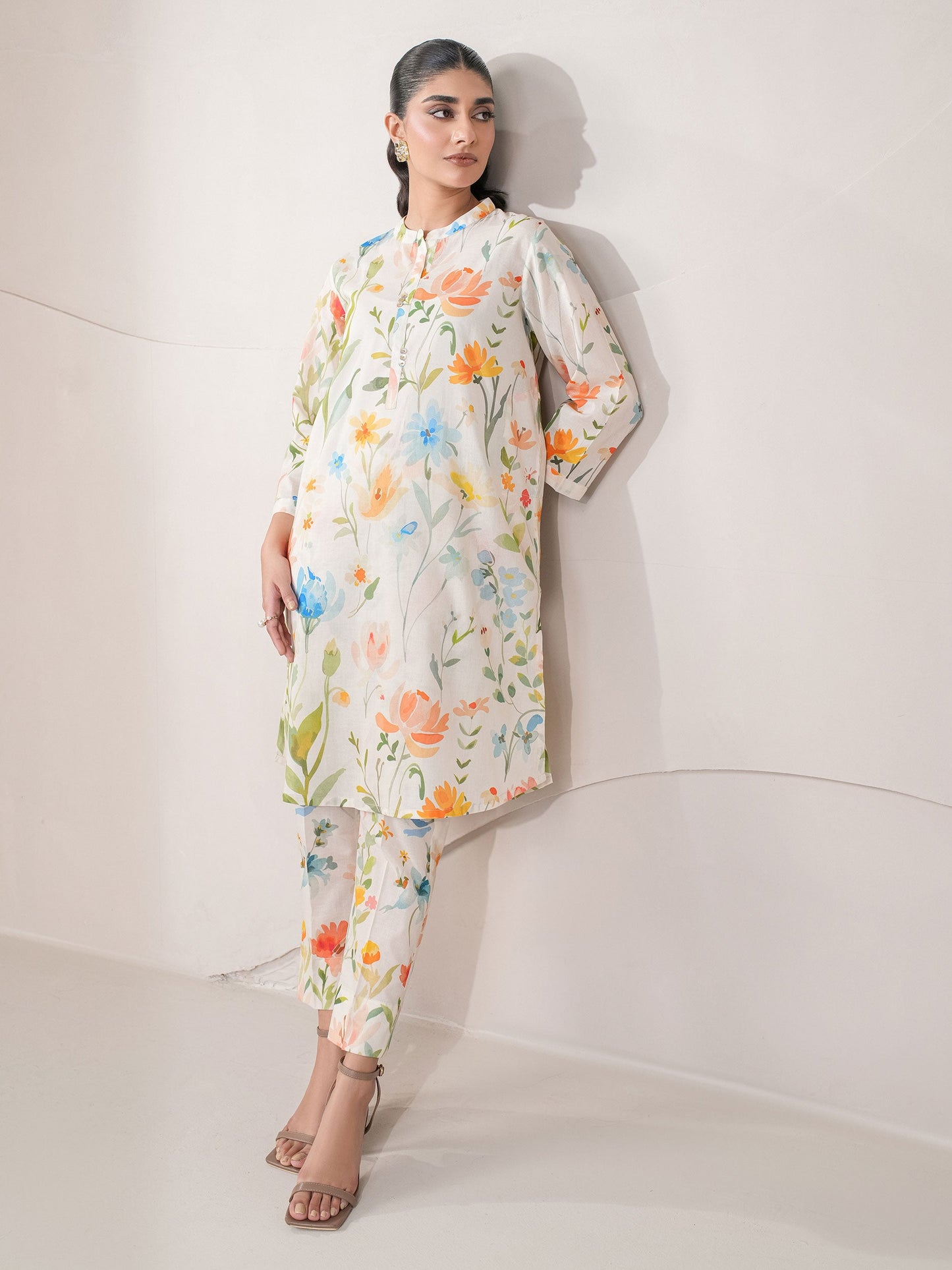 Lawn Shirt-Printed (Unstitched)