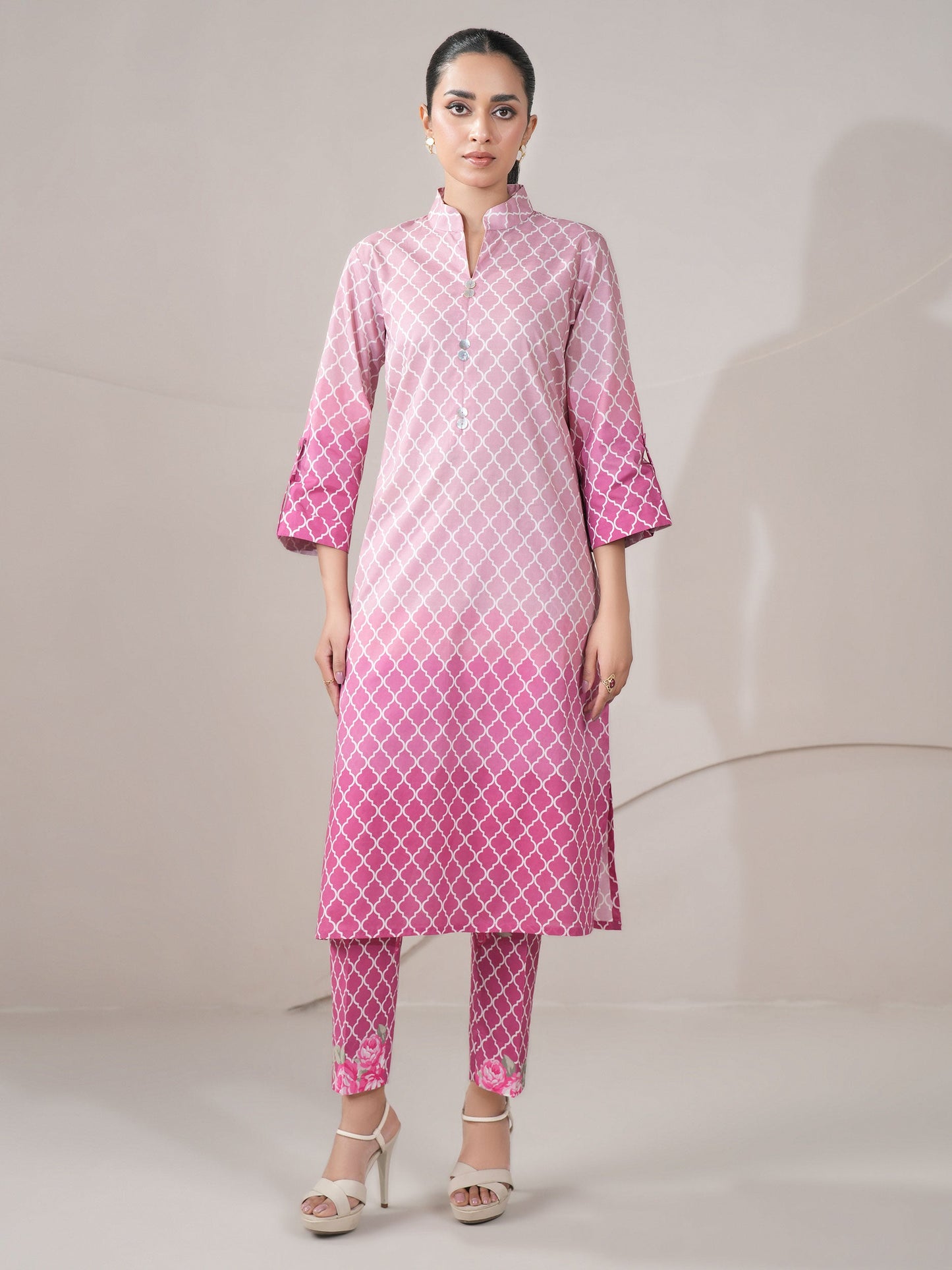 2 Piece Lawn Suit-Printed (Unstitched)