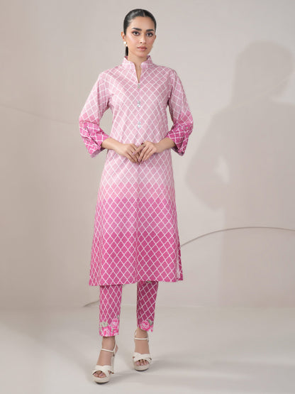 2 Piece Lawn Suit-Printed (Unstitched)