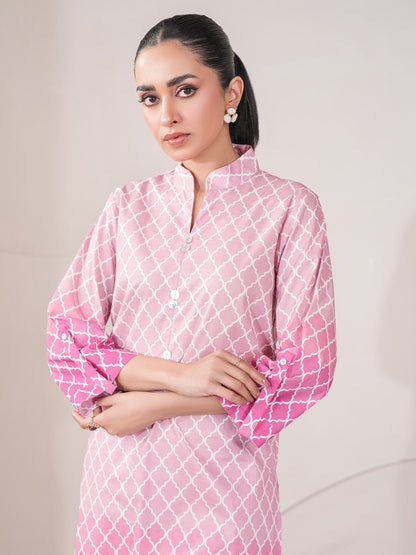 2 Piece Lawn Suit-Printed (Unstitched)