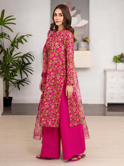 3 Piece Lawn Suit-Printed (Unstitched)
