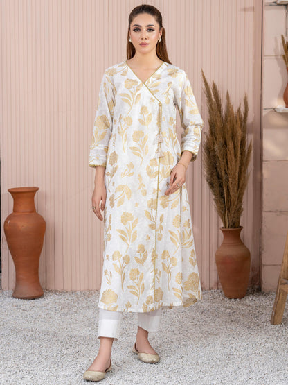 Lawn Shirt-Paste Print (Unstitched)