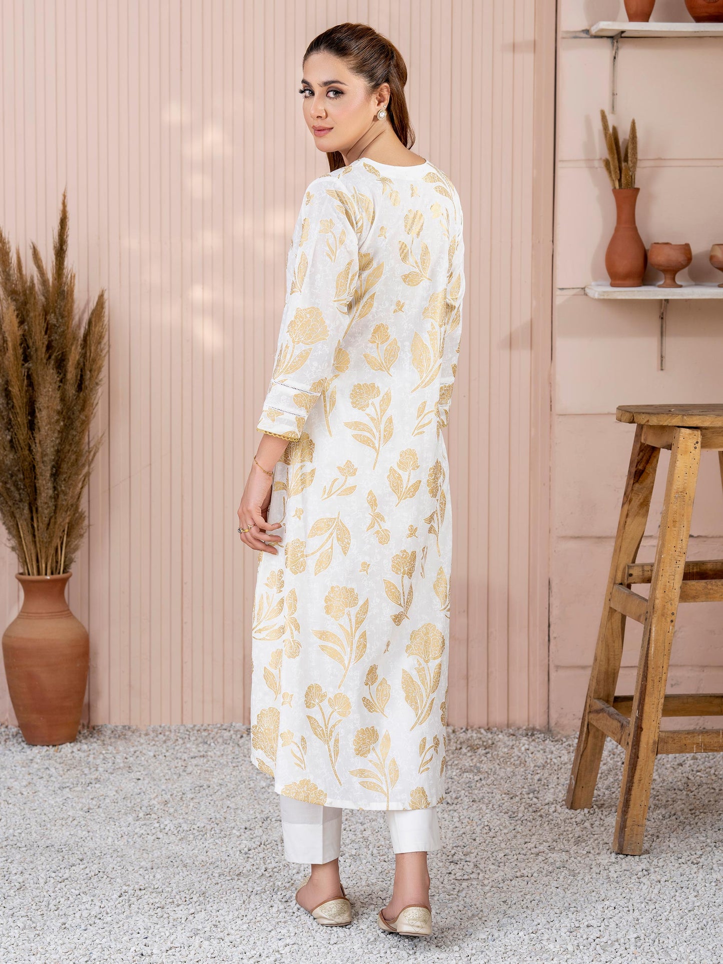 Lawn Shirt-Paste Print (Unstitched)