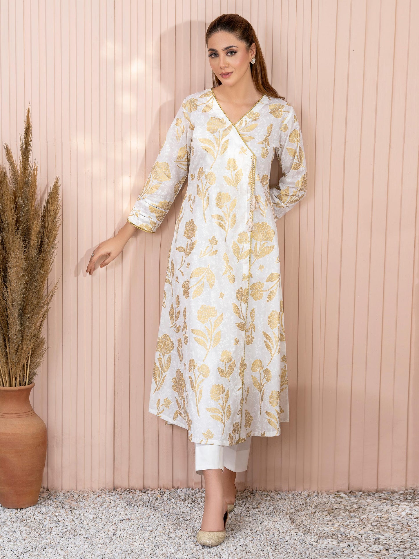 Lawn Shirt-Paste Print (Unstitched)