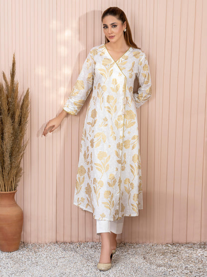 Lawn Shirt-Paste Print (Unstitched)