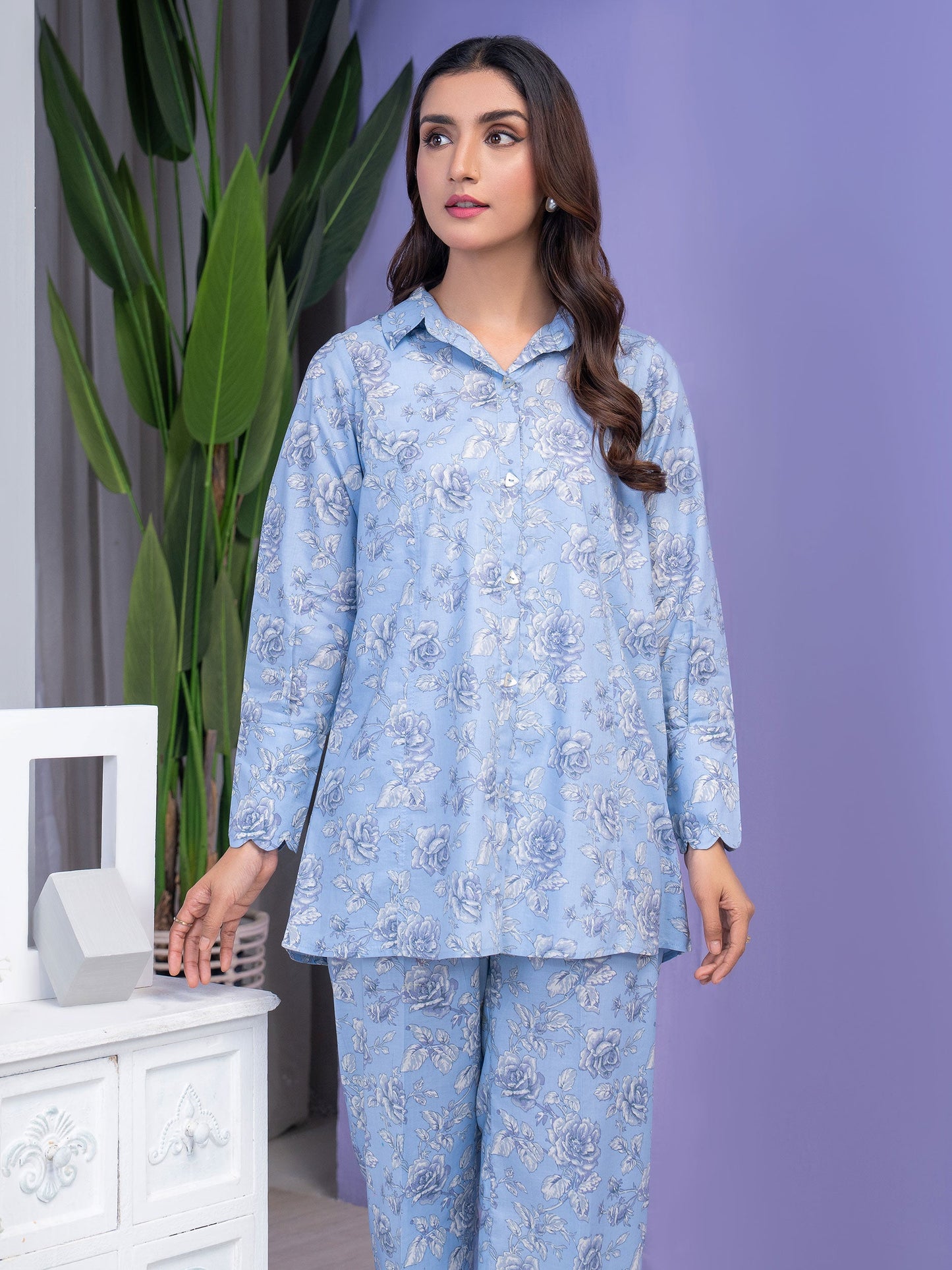 Lawn Shirt-Printed (Unstitched)