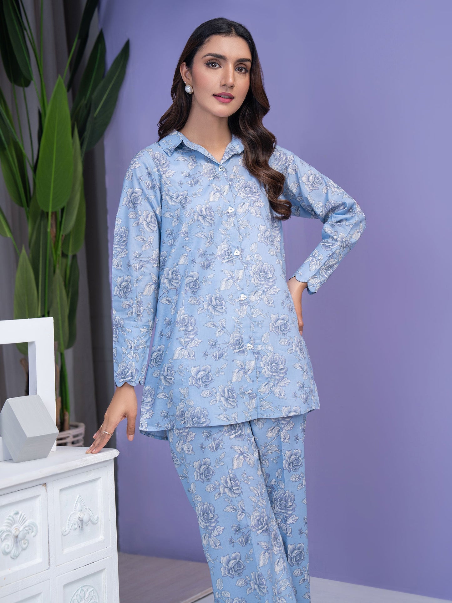 Lawn Shirt-Printed (Unstitched)
