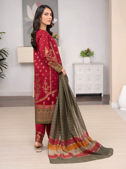 3 Piece Lawn Suit-Paste Print (Unstitched)
