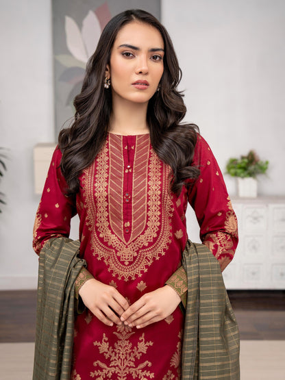 3 Piece Lawn Suit-Paste Print (Unstitched)