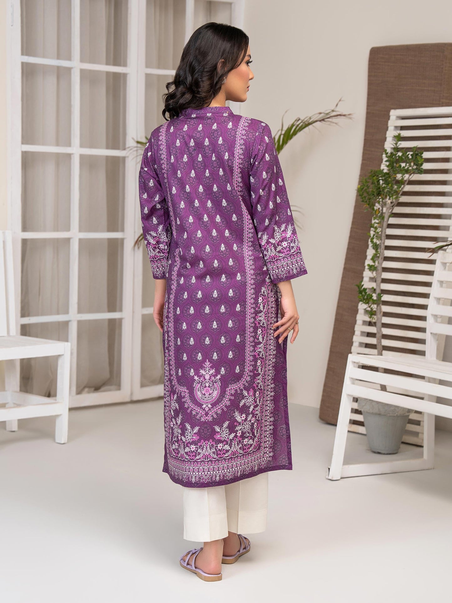 Lawn Shirt-Printed (Unstitched)