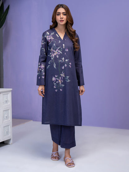 2 Piece Lawn Suit-Printed (Unstitched)