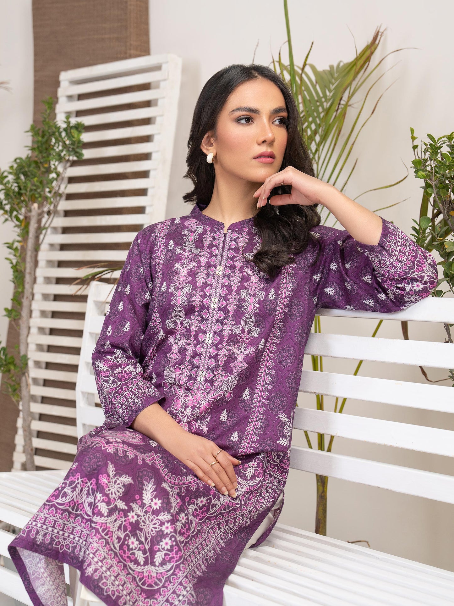 Lawn Shirt-Printed (Unstitched)