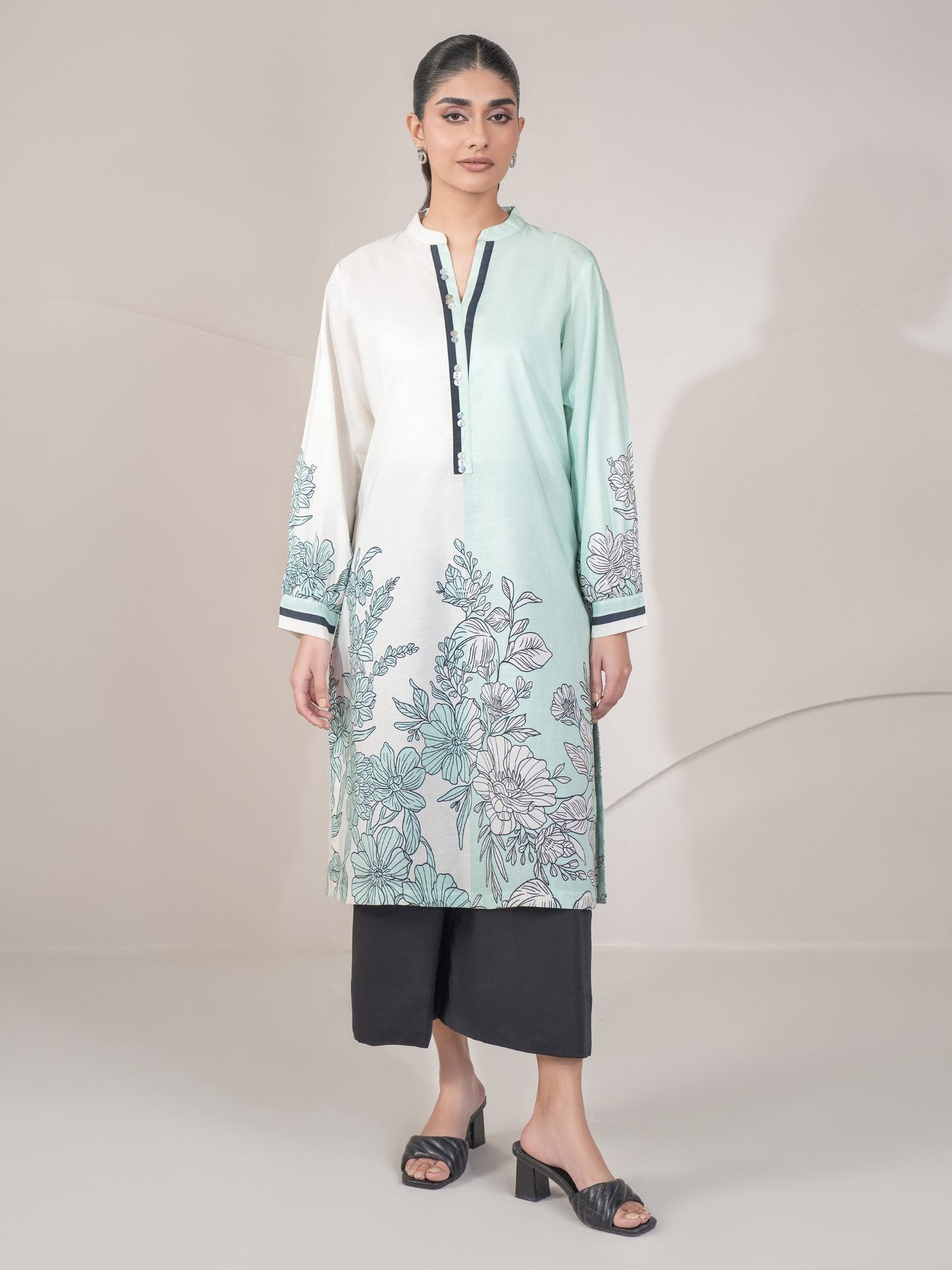 Lawn Shirt-Printed (Unstitched)