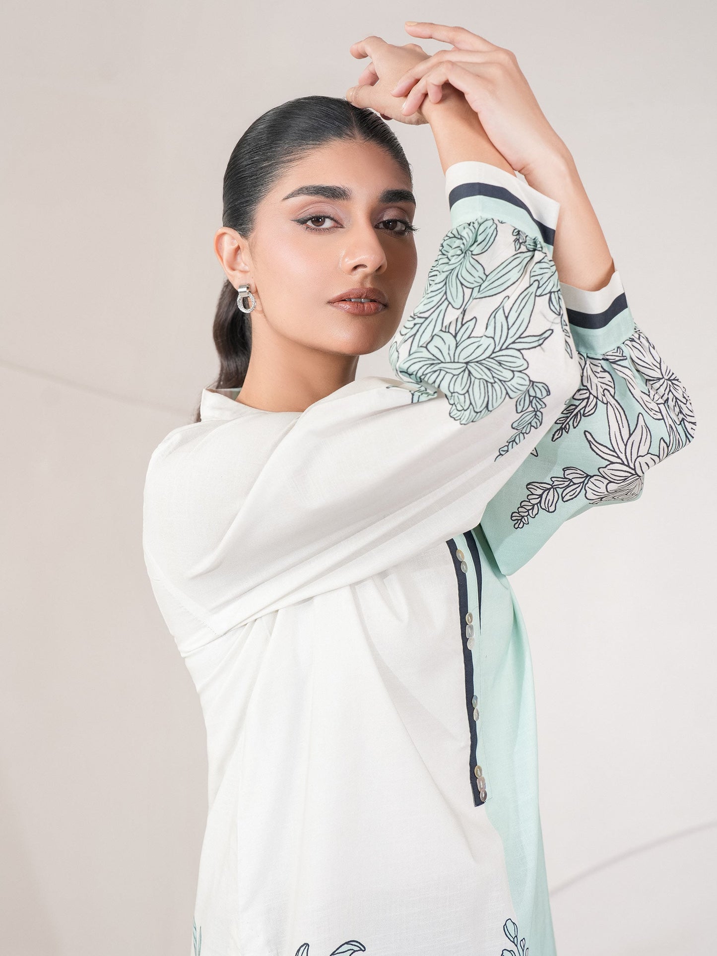 Lawn Shirt-Printed (Unstitched)