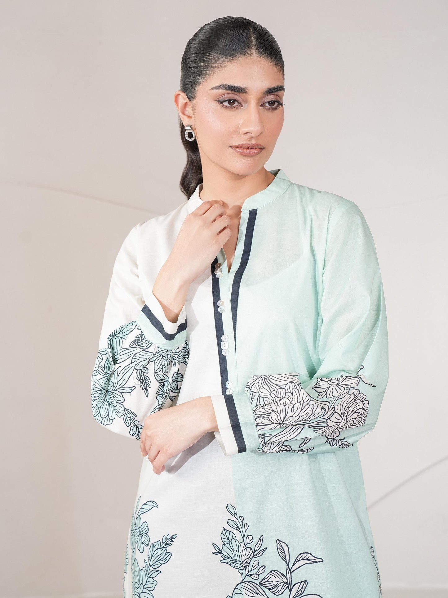 Lawn Shirt-Printed (Unstitched)