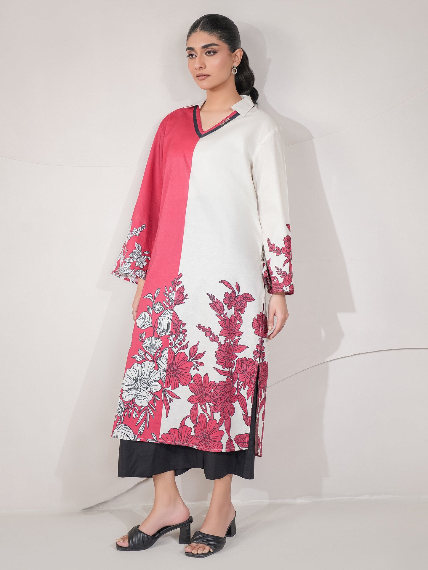 Lawn Shirt-Printed (Unstitched)