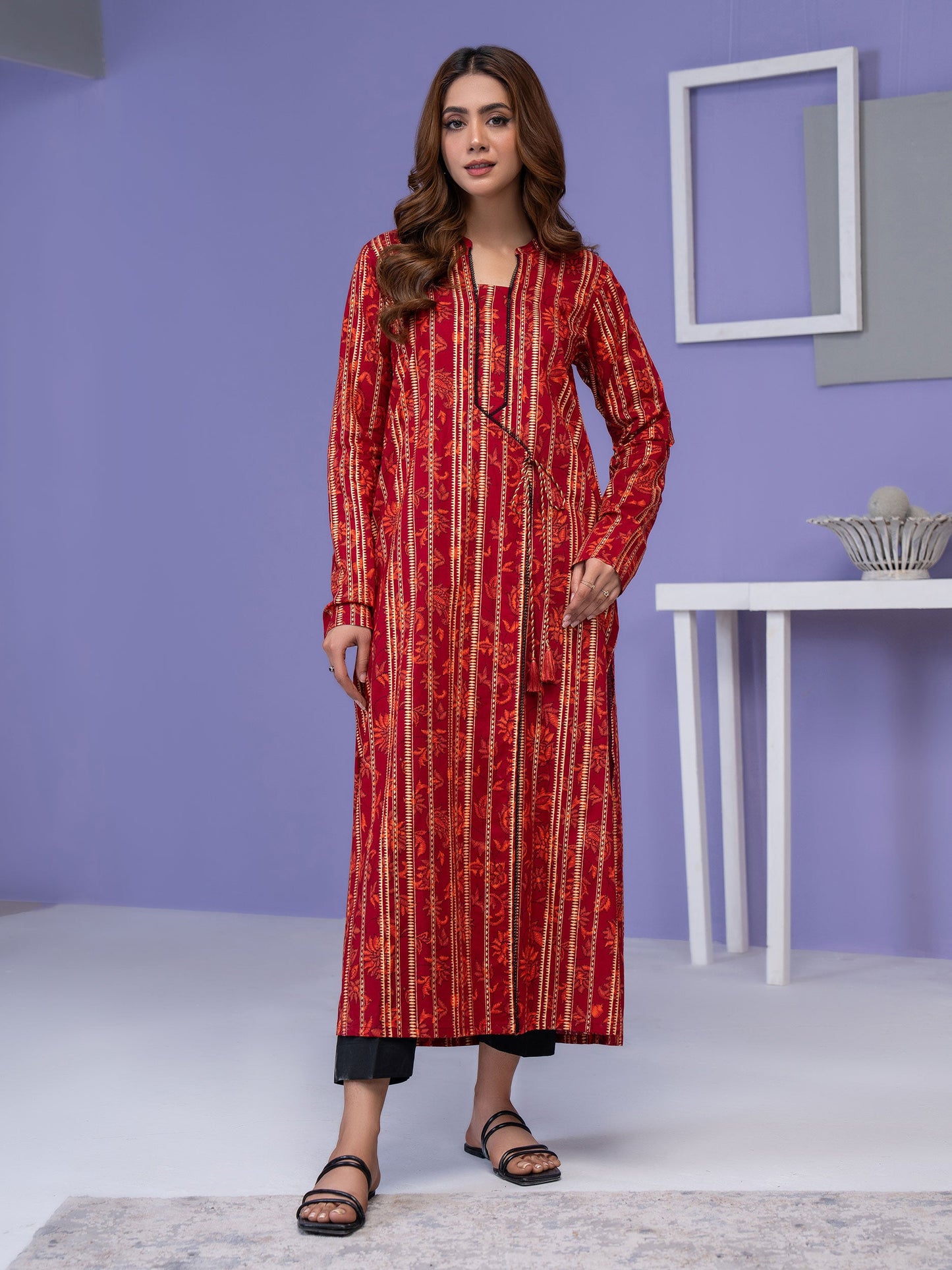 Lawn Shirt-Paste Print (Unstitched)