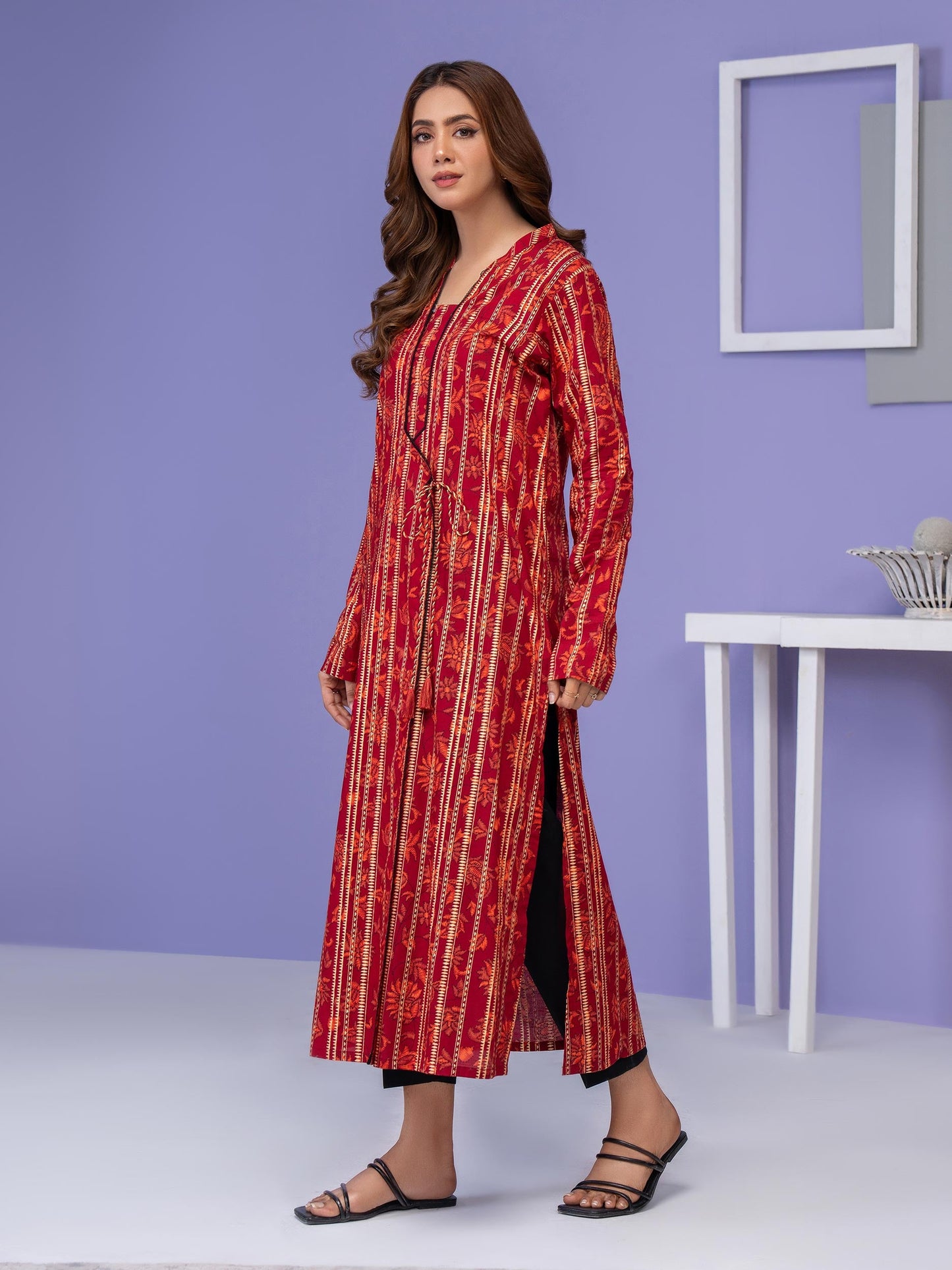 Lawn Shirt-Paste Print (Unstitched)