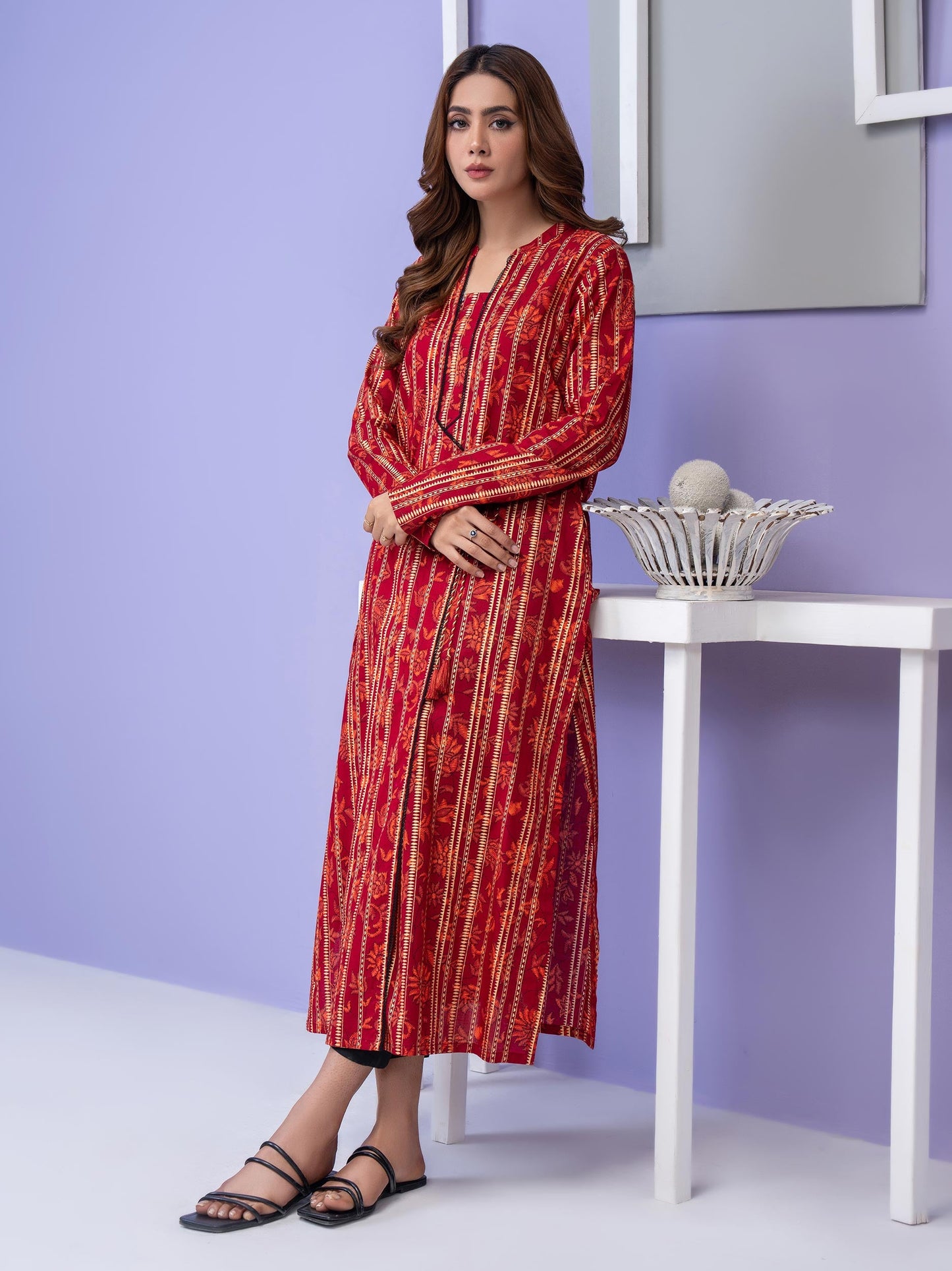 Lawn Shirt-Paste Print (Unstitched)