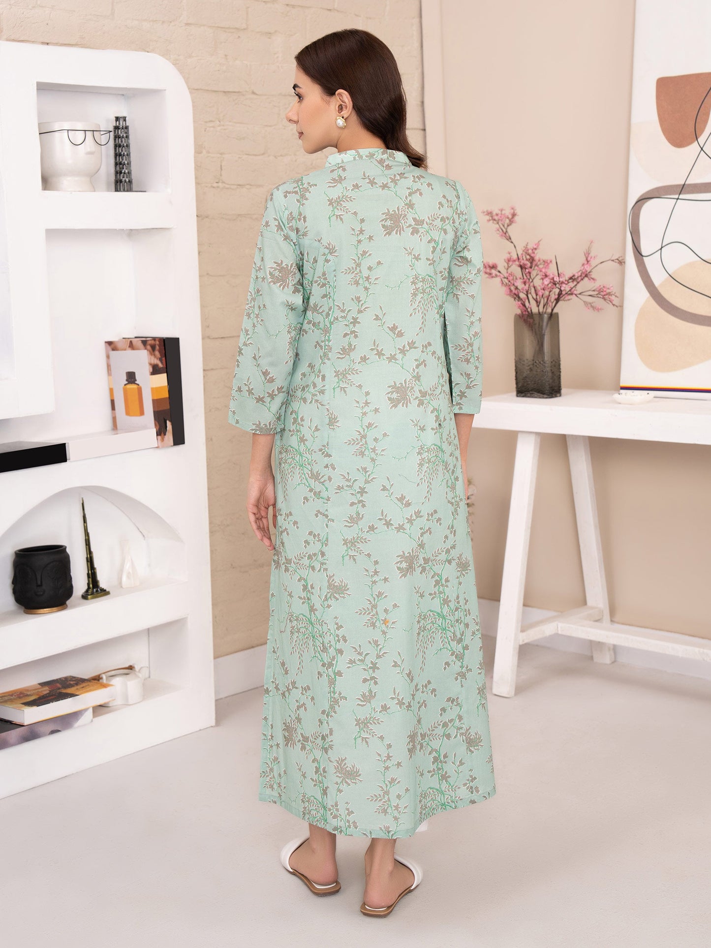 Lawn Shirt-Paste Print (Unstitched)