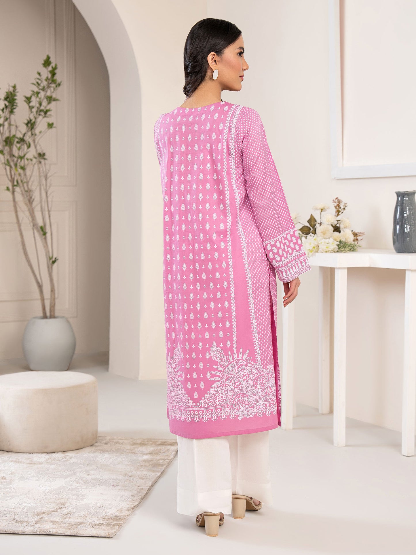 Lawn Shirt-Paste Print (Unstitched)