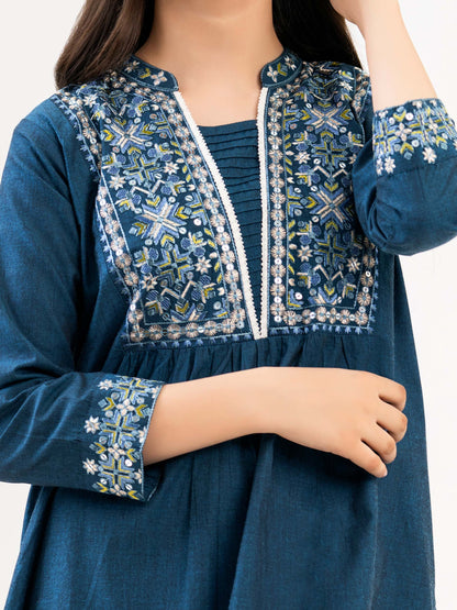 Yarn Dyed Shirt-Embroidered