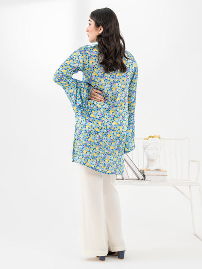 Printed Silk Top