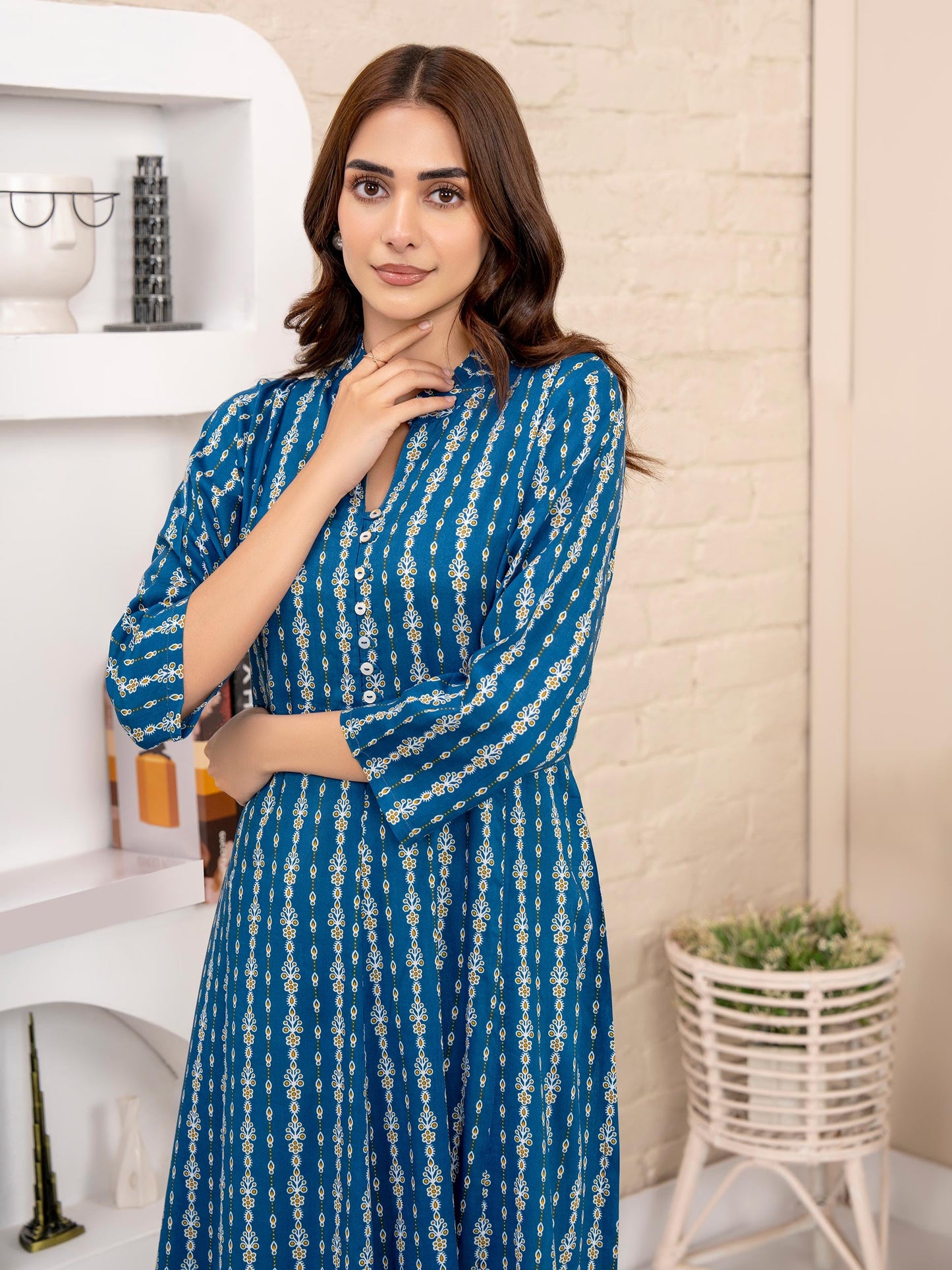 Viscose Shirt-Printed (Unstitched)