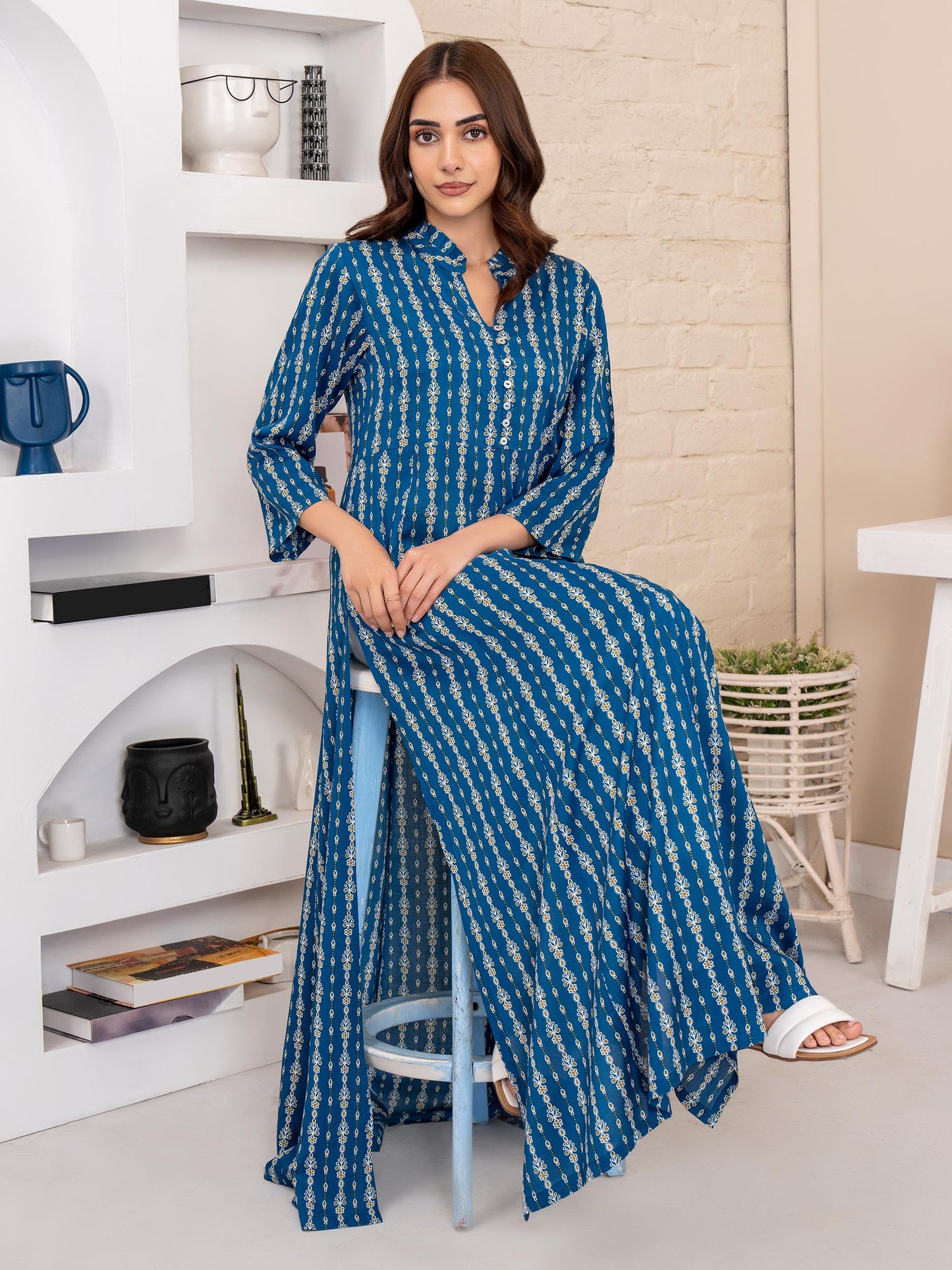 Viscose Shirt-Printed (Unstitched)
