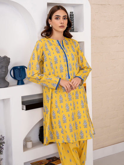 2 Piece Lawn Suit-Printed (Unstitched)
