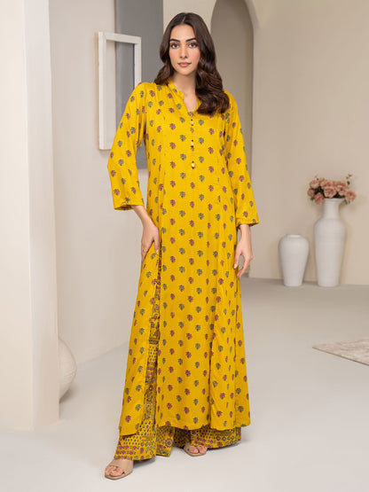 2 Piece Viscose Lawn Suit-Printed (Unstitched)