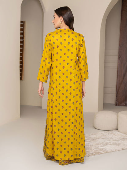 2 Piece Viscose Lawn Suit-Printed (Unstitched)