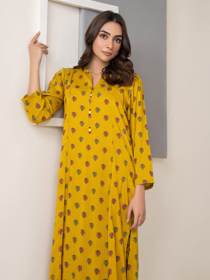 2 Piece Viscose Lawn Suit-Printed (Unstitched)