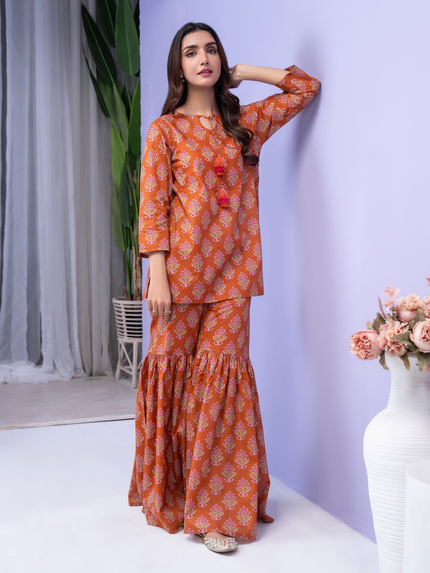 Lawn Shirt-Trouser Printed (Pret)