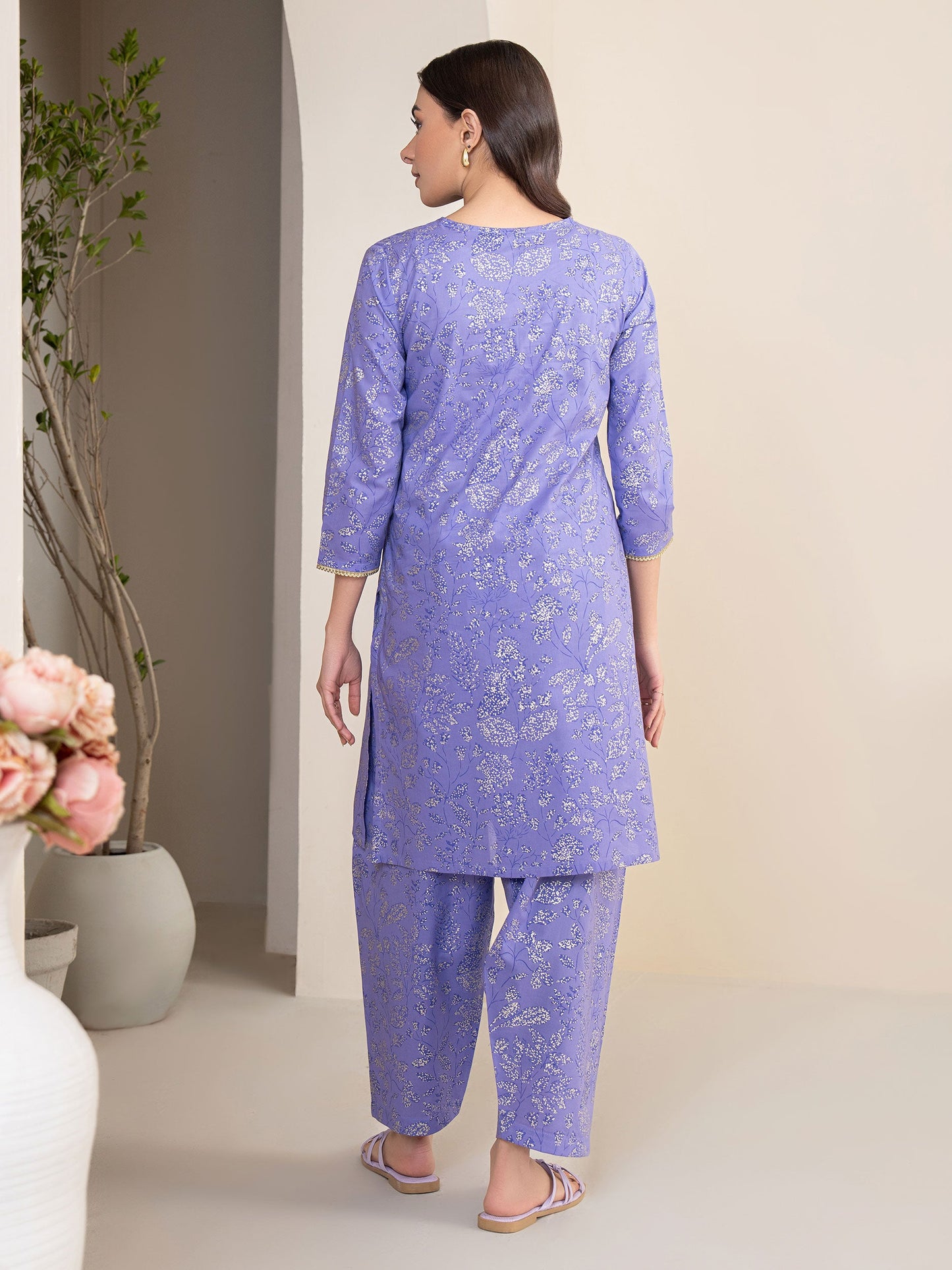 Lawn Shirt-Paste Print (Unstitched)