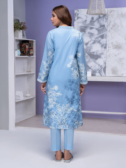 2 Piece Lawn Suit-Emboss Print (Unstitched)