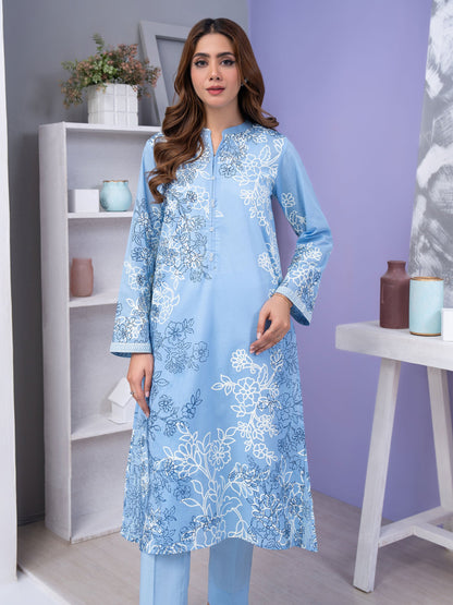 2 Piece Lawn Suit-Emboss Print (Unstitched)