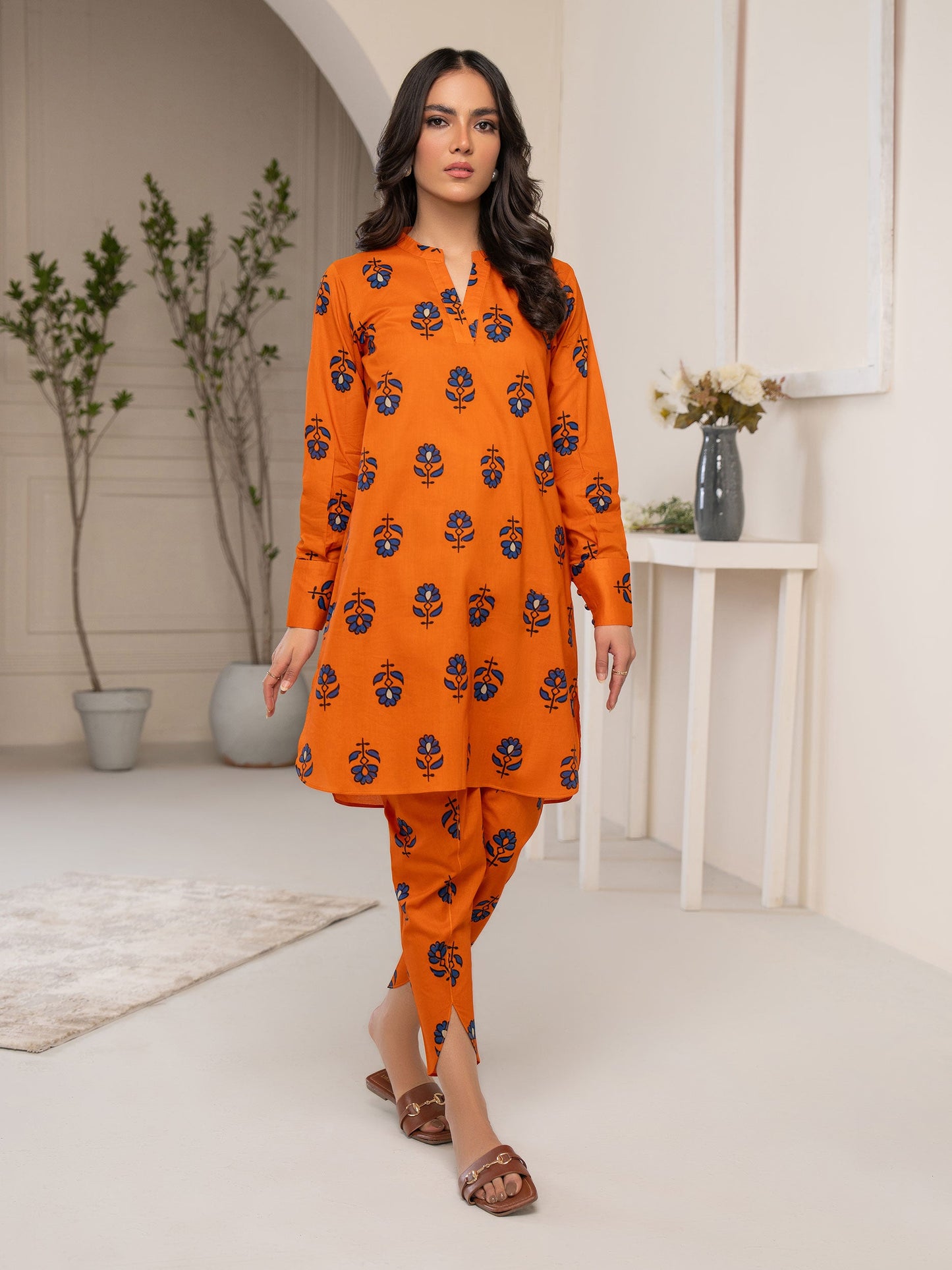 Lawn Shirt-Printed (Unstitched)