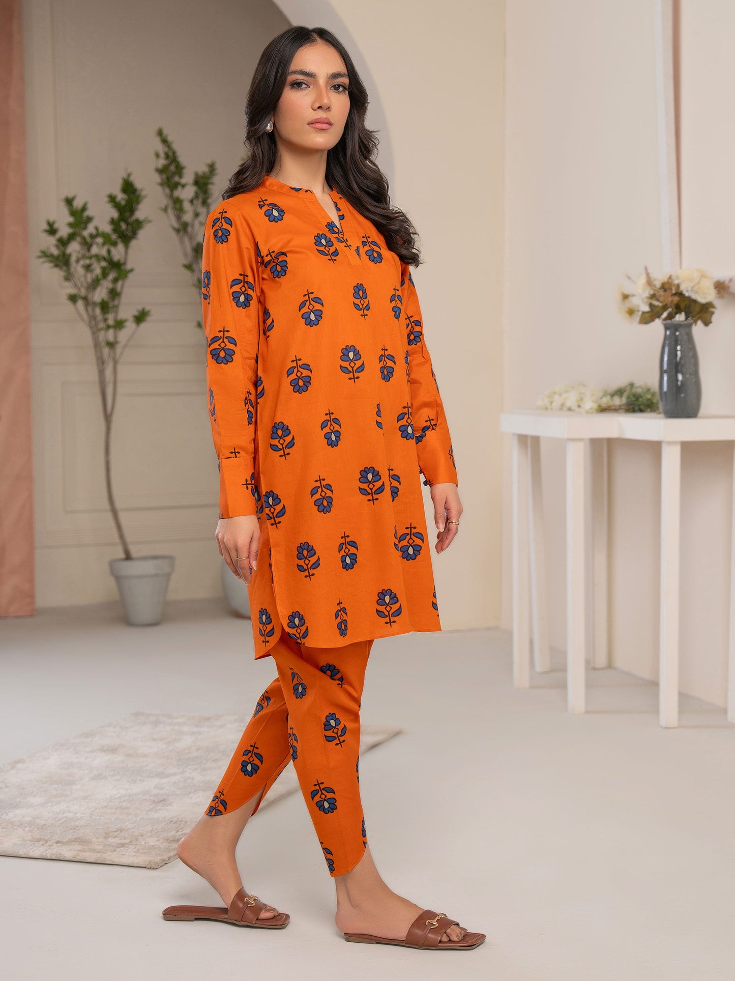 Lawn Shirt-Printed (Unstitched)