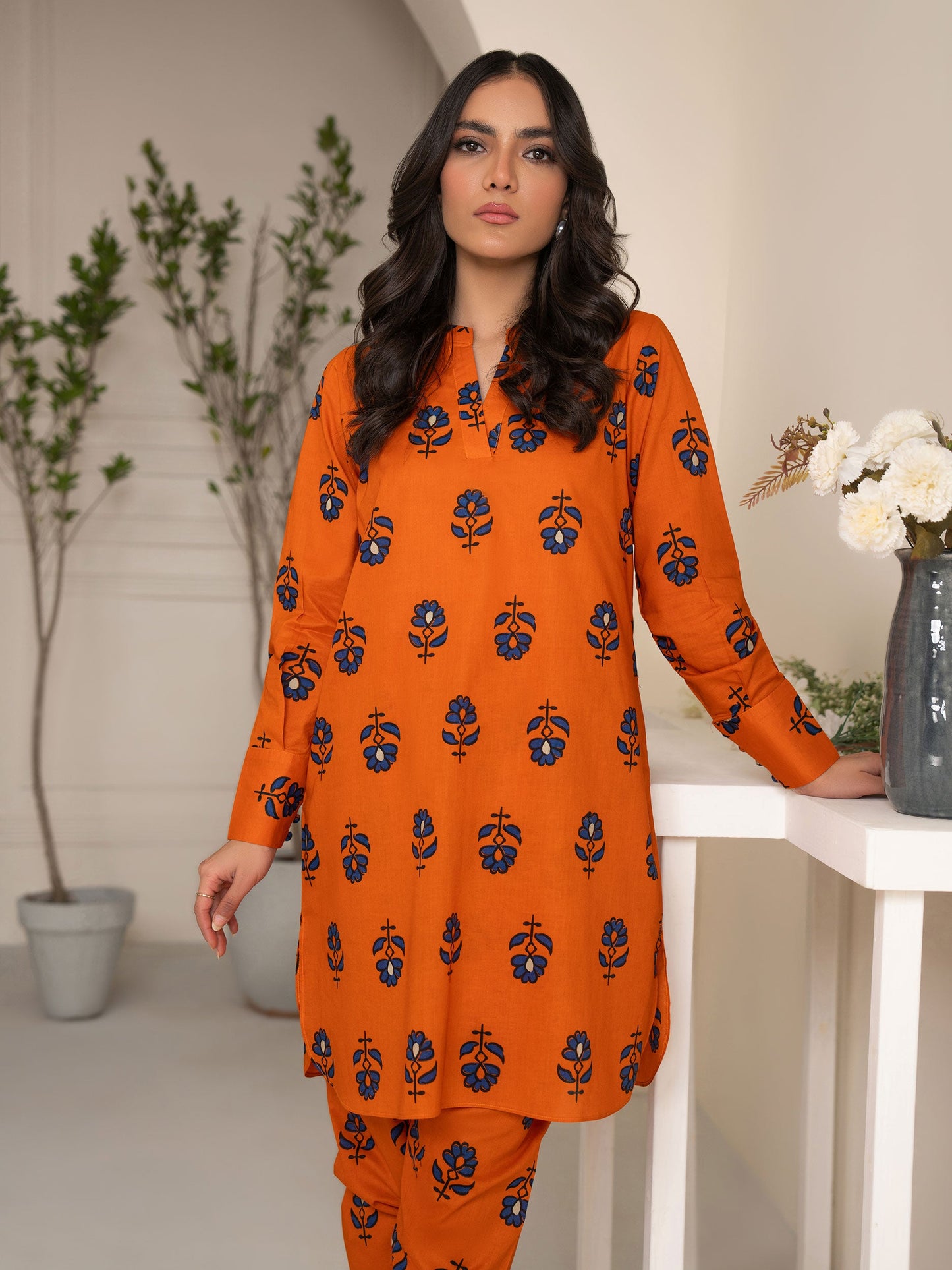 Lawn Shirt-Printed (Unstitched)
