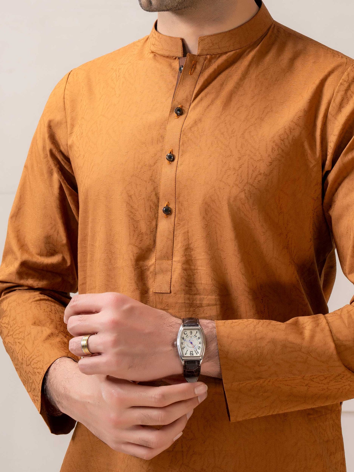 Jacquard Kurta