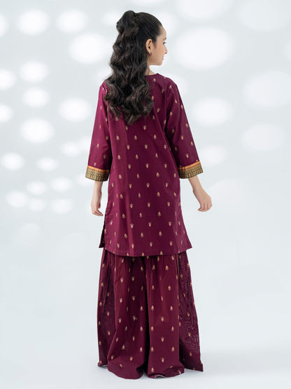2 Piece Lawn Suit-Embroidered
