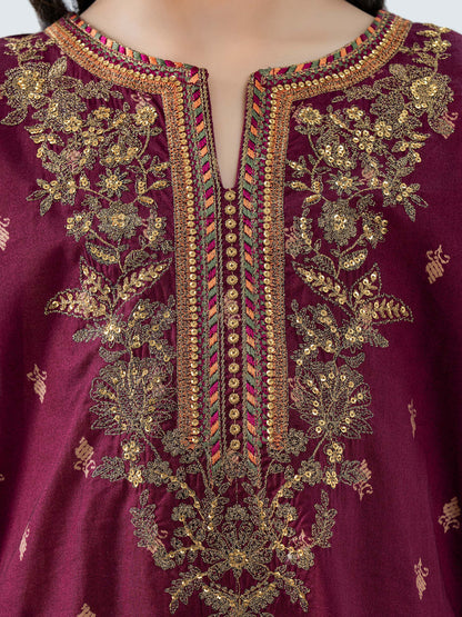2 Piece Lawn Suit-Embroidered